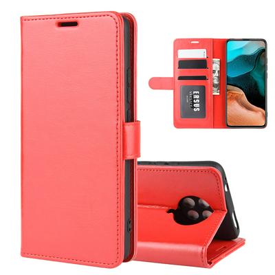 R64 Pattern Single Fold Edge Side Flip Shockproof PU Leather + Soft TPU Picture Frame Magnetic Buckle with Stand and Card Slots Wallet Case for Xiaomi Redmi K30 Pro 5G