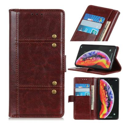For Xiaomi Mi 11 Crazy Horse Pattern Magnetic Buckle Flip Leather Case with Card Slot & Stand Function