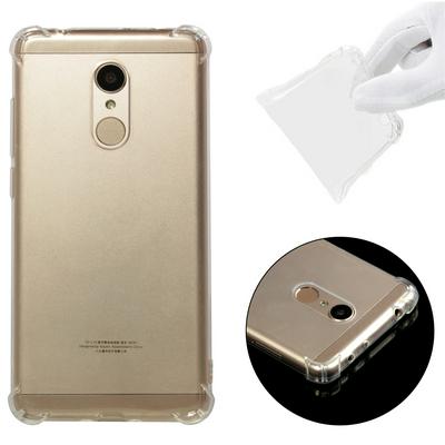 Shockproof Anti-Scratch Transparent Soft TPU Back Cover Case for Xiaomi Redmi 5