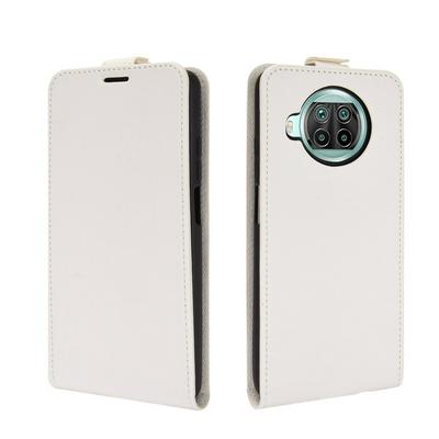 R64 Pattern Single Folded Edge Up and Down Flip Scratch Resistant PU Leather Wallet Phone Case for Xiaomi Mi 10T Lite 5G