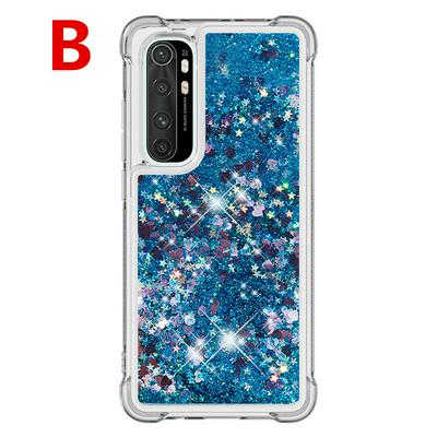 TPU Case for Xiaomi Mi Note 10 Lite Stylish Quicksand Scratch Proof and Drop Resistant Back Phone Cover