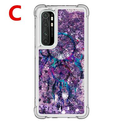 Quicksand Scratch Proof and Drop Resistant Soft TPU Back Cover Phone Case for Xiaomi Mi Note 10 Lite