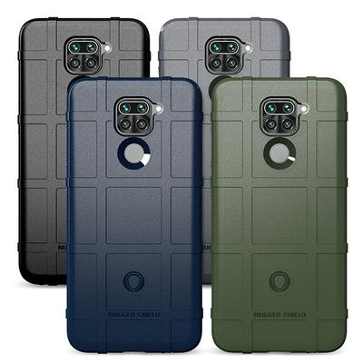 Shield Protective Series Military-grade Anti-fall Shockproof Back Cover Type Soft TPU Phone Case for Xiaomi Redmi Note 9/Redmi 10X 4G