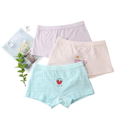 3pcs Baby Girl's Classic Briefs Soft Comfortable 100% Cotton Underpants
