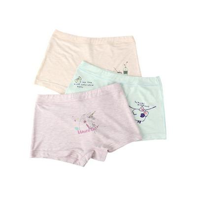 3pcs Baby Girl's Classic Briefs Soft Comfortable Modal Underpants