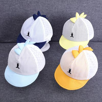 Kid's Cute Baseball Cap Cotton Mesh Sun Hat in Dinosaur Sytle