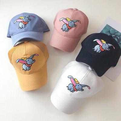 Children's Baseball Cap Cotton Mesh Sun Hat with Cartoon Pattern