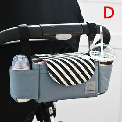 Baby Stroller Organzier with Feeding Bottle Holder Secured Fit Diaper Bag