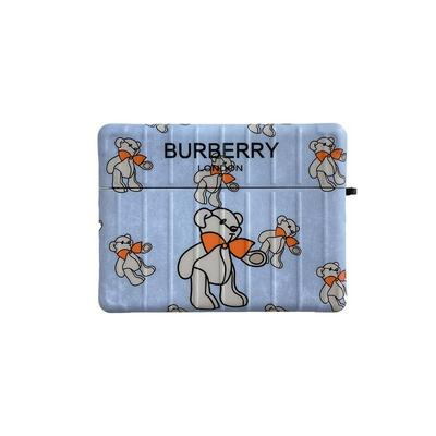 Cartoon Bear Pattern TPU Protective Bluetooth Earphone Charging Case Cover Skin for Apple Airpods 3 / Airpods Pro