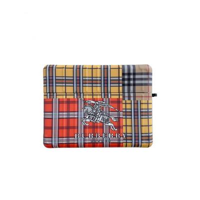 Burberry Grid Pattern TPU Protective Bluetooth Earphone Charging Case Cover Skin for Apple Airpods 3 / Airpods Pro