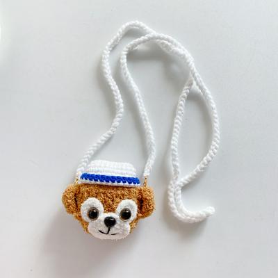 3D Cartoon Monkey Pattern with Strap Plush Protective Bluetooth Earphone Charging Case Cover Skin for Apple Airpods 3 / Airpods Pro