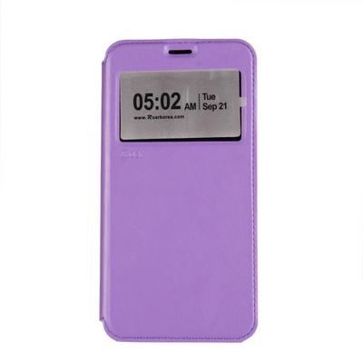 Roar Noble Leather View Series View Window Flip Stand PU Leather Case for iPhone Xs Max 6.5 