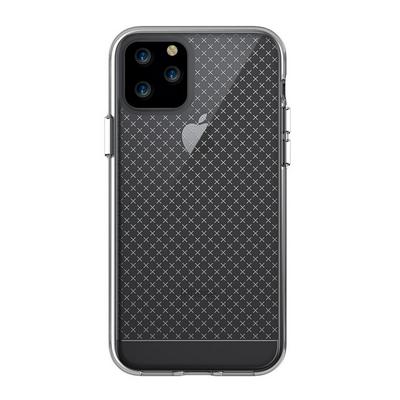 Soft TPU Phone Case for iPhone 11, Tiny Cross Pattern Flexible Phone Cover