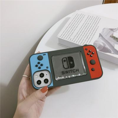 Cartoon New Game Console Pattern Anti-Scratch Shockproof Soft Silicone Back Cover Case for iPhone 12 (6.1)
