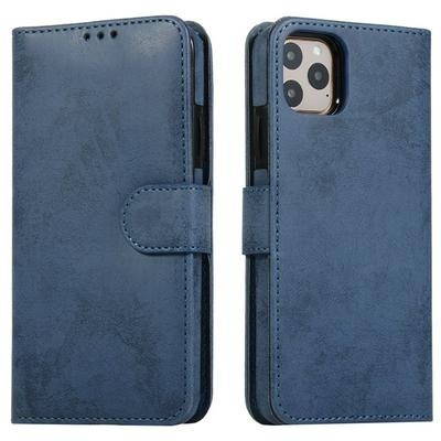 Retro Two-in-one Split Strong Magnetic Anti-fall Shockproof PU Leather Wallet Phone Case with Card Slots for iPhone 11 Pro(5.8)