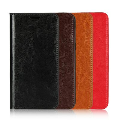 Wallet Case for Nokia 2.2, Crazy Horse Leather Phone Cover