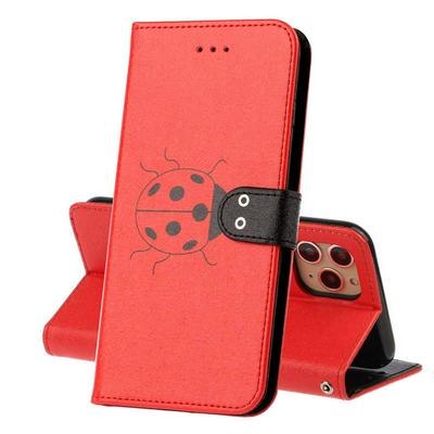 Silk Texture PU Leather + Soft TPU Card Slots with Stand Support and Wallet Protective Case for Apple iPhone 11 Pro Max(6.5) 