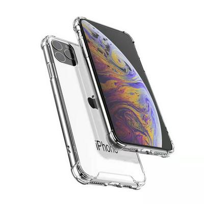 Shockproof Phone Case for Apple 2019 6.1inch, Transparent Corner-guarded Acrylic Phone Cover