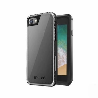 2 in 1 Detachable IP68 Waterproof Super Thin Shockproof Hard PC + Soft TPU Back Cover Protective Case for iPhone 7 / 8