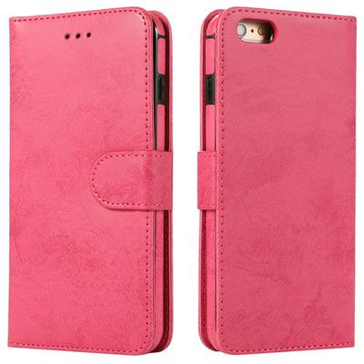 Retro Two-in-one Split Strong Magnetic Anti-fall Shockproof PU Leather Wallet Phone Case for iPhone 7 / 8