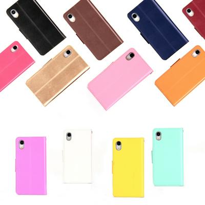 Mercury Sonata Wallet Style Filp Card Slot and Stand TPU+ PU Leather Case for iPhone XR 6.1