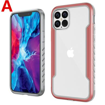 Detachable Metal Military Grade Shockproof Colorful Dropproof Hard PC Case for iPhone 12 (5.4)