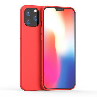 For iPhone 12 Pro Max(6.7) Anti-drop TPU Back Cover Imitation Liquid Silicone Case