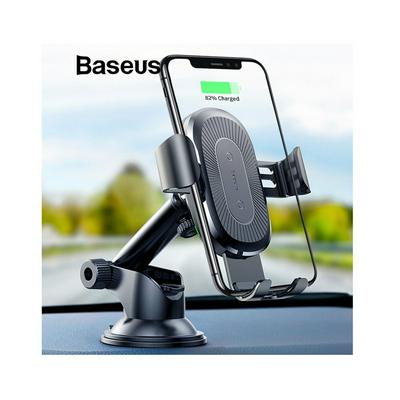 Baseus 2 in 1 2 Install Ways 10W Qi Quick Wireless Charging Charger Car Mount Mobile Phone Holder for iPhone X XS XR Samsung S9 