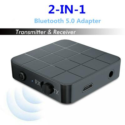 KN321 Bluetooth 5.0 Receiver Transmitter Wireless Audio Adapter USB Bluetooth Dongle RCA USB 3.5mm Jack For TV PC Car kit