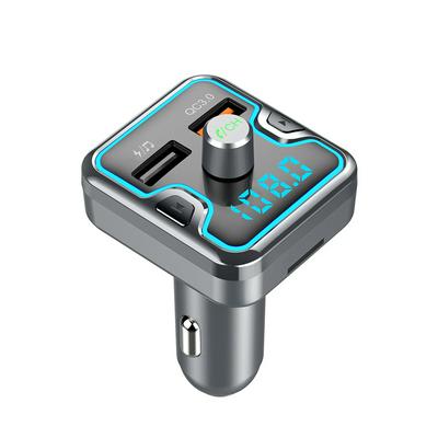 T45Q QC 3.0 car Bluetooth Hands Free MP3 Player/Phone to Radio FM Transmitter 