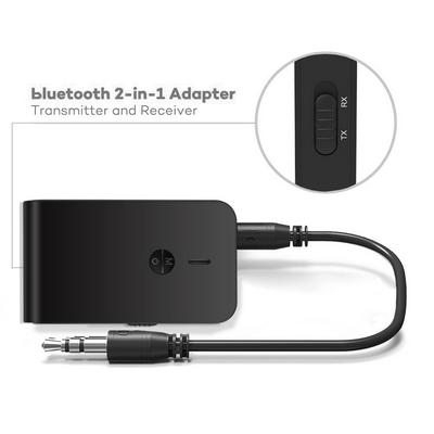 2-in-1 Transmitter Receiver bluetooth 5.0 BT-6 bluetooth Adapter With Micro Support Hands-free for TV Headphone PC Audio Speaker