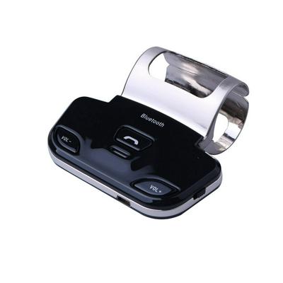 Elistooop Bluetooth Car Kit Handsfree Car Auto Steering Wheel Wireless Bluetooth Speakerphone Car Charger for iPhone xiaomi