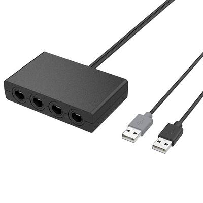 iPega XB-018 4 Ports Gamecube Adapter Driver 4.8-5.3 V N-switch  Wii U PC Mac NGC Convertor
