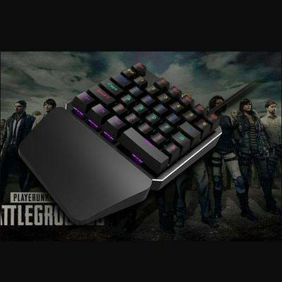 One-handed Keyboard Waterproof League of Legends PlayerUnknown's Battlegrounds PUBG Keyboard Esports VS Mechanical Gaming Keyboard