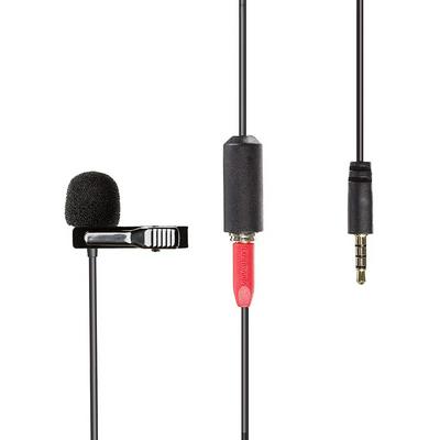 Saramonic SR-LMX1+ Lavalier Clip-On Microphone for Smartphone with 4M Extension Cable Professional Video Microphone