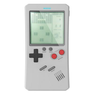 2 in 1 10000mAh Mobile Power Bank + Game Machine Tetris Treasure Portable Gaming Player LCD Video Game Console