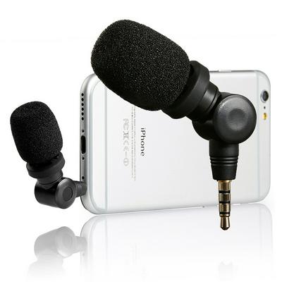 Saramonic SmartMic Flexible Condenser Microphone Mic w/ High Sensitivity for IOS iPad iPhone 5/6/7 iPod Touch Smartphone