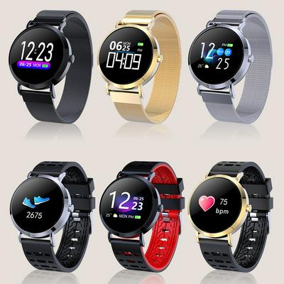 CV08C Smart Watch Heart Rate and Blood Pressure Monitor Information Reminder Fitness Watch