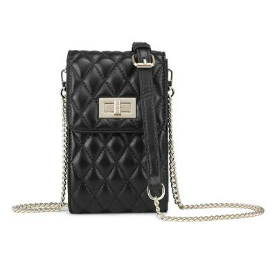 Eastnights Schapenvacht Lederen Schoudertas Kleine Crossbody Tassen Voor Vrouwen Mode Telefoon Tas Cross Body Handtas Met Kaarthouder
