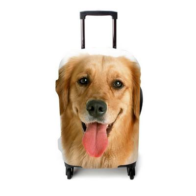 Animal Dog Pattern Travel Case Elastic Luggage Suitcase Protective Cover Apply to 18 - 32 Inch Trolley Suitcase Travel Cases