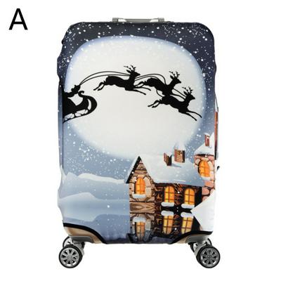 Cartoon Patten Luggage Case Cover Travel Case Dustproof Cover Trolley Protector Case Elastic Cover 20/24/28/30 inch Thicken Wear-resistant