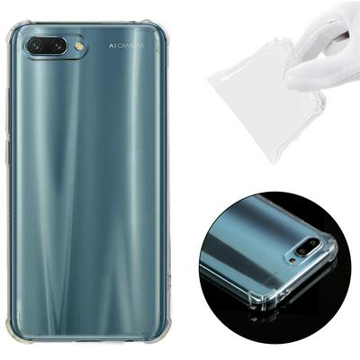 Solid Color Anti-Scratch Shockproof Soft TPU Back Cover Case for Huawei Honor 10