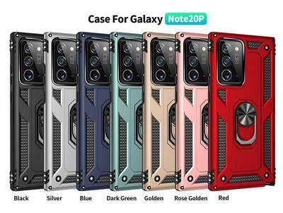 Sergeant 2 in 1 Detachable Anti-fall Shockproof Hard PC Bracket Protective Cover Case with Kickstand  for Samsung Galaxy Note20 Pro
