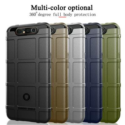 Rugged Shield Frosted Four Corners Airbag Design Non-Slip Soft TPU Back Cover Case for Samsung Galaxy A90