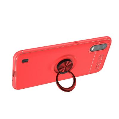 Shockproof with 360 Degree Rotating Invisible Ring Bracket Soft TPU Back Cover Case for Samsung Galaxy A01