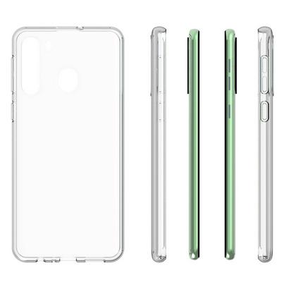Ultra Slim Anti-Drop Transparent Soft TPU Back Cover Case for Samsung Galaxy A21