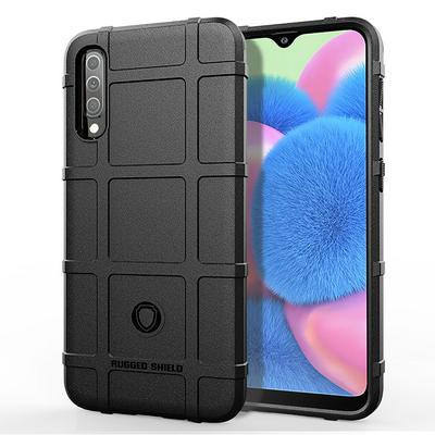 Anti-Fingerprint Anti-Slip Airbag Anti-Drop Heavy Armor Rugged Shield Matte TPU Back Cover Case for Samsung Galaxy A30s 