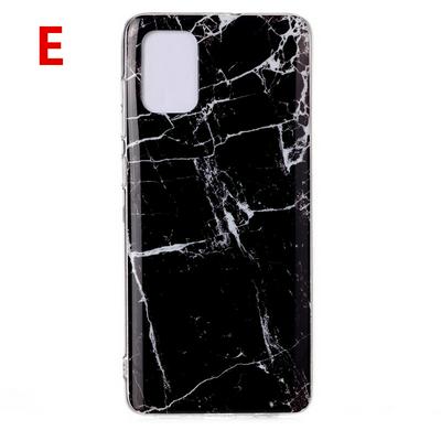 Marble Pattern Lightweight Shockproof Anti-Scratch Soft TPU Back Cover Case for Samsung Galaxy A71