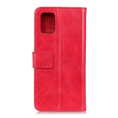 For Samsung Galaxy A02s Cow Print Leather Case Shockproof Flip Wallet with Card Holders & Stand Function