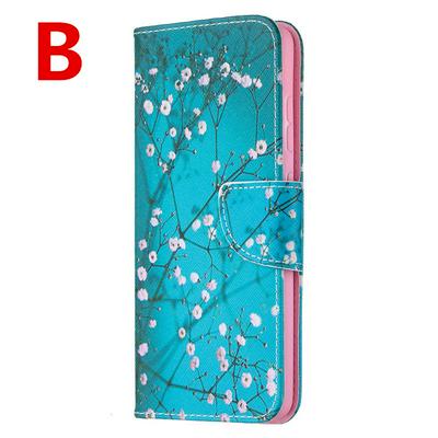 Explosive Style Color Painted Side Flip Scratch Resistant PU Leather Wallet Phone Case with Stand for Samsung Galaxy A52 5G